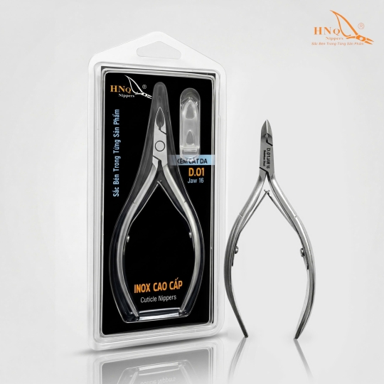 Kềm Inox đầu vuông D.01 : 2 chống